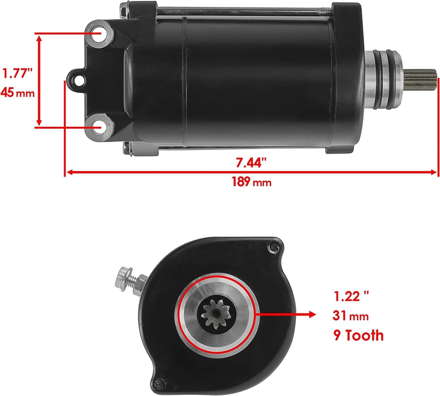 Amazon.co.jp: SMF スターターモーター 18432for KAWASAKI JT1500
